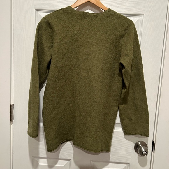 Gudrun Sjoden 100% Wool Size L Tunic Top - Picture 5 of 7